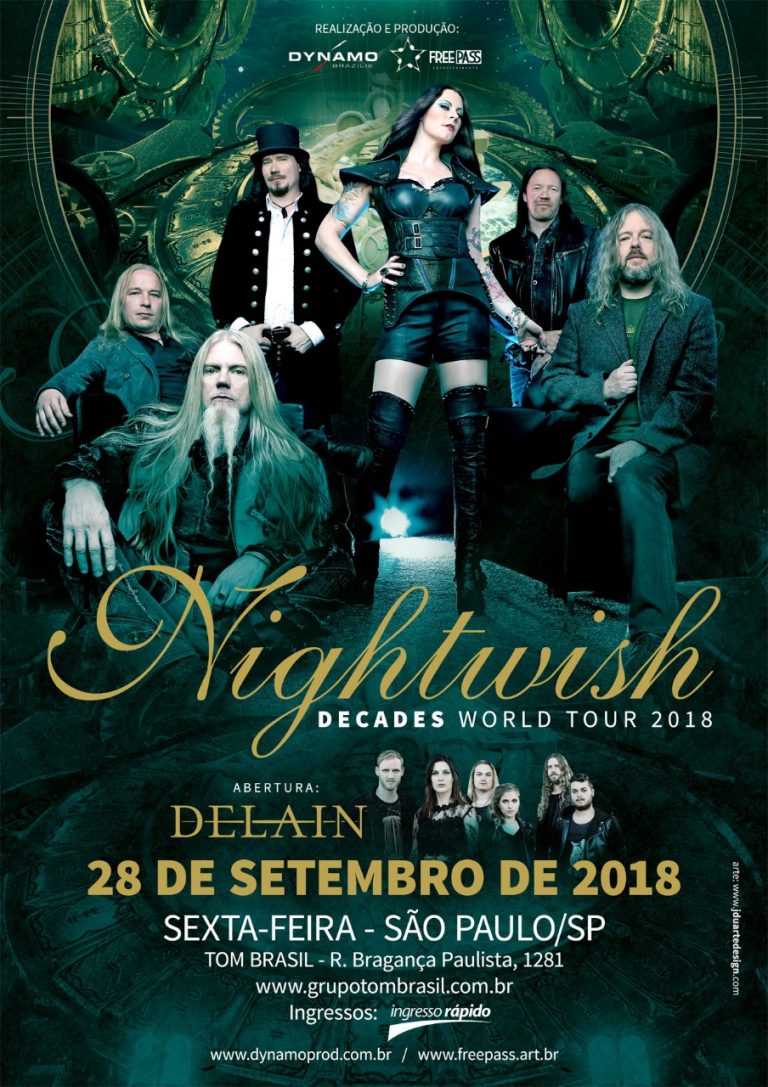 A “Decades: World Tour 2018” será realizada durante nove meses ininterruptos, com repertório especial e diversas surpresas