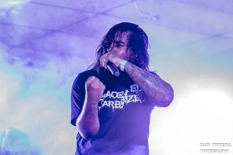 Lacerated and Carbonized, explosão de fúria no Guaru Metal Fest