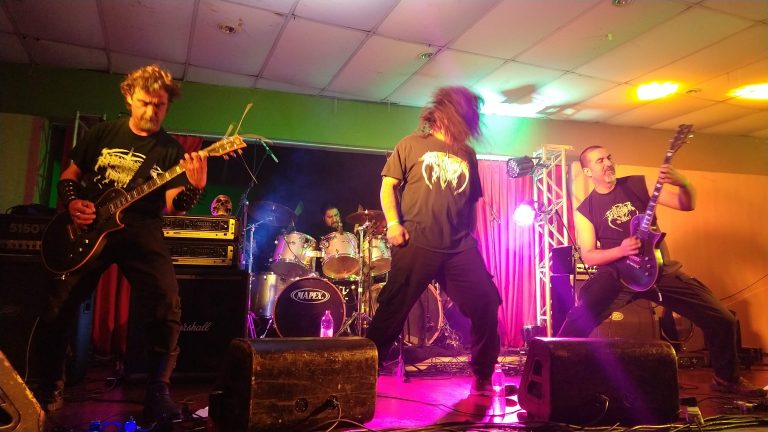 Banda chilena de black metal Undertaker of the Damned, uma das atrações internacionais