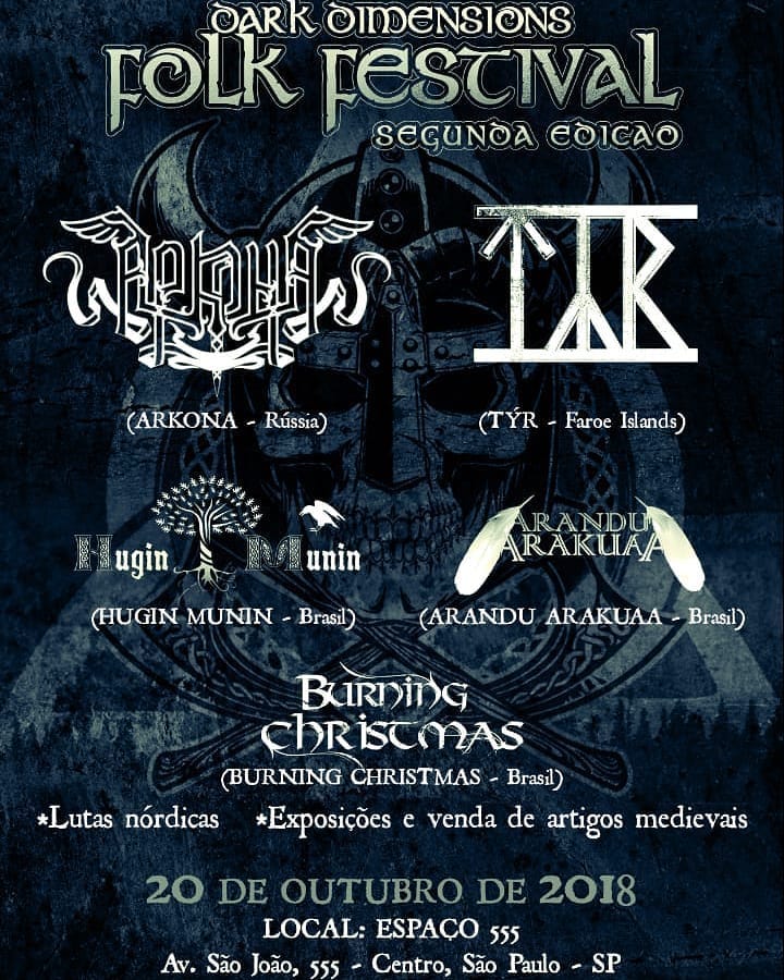 Segunda edição do evento promete atrair novamente fãs das culturas folk e viking a São Paulo