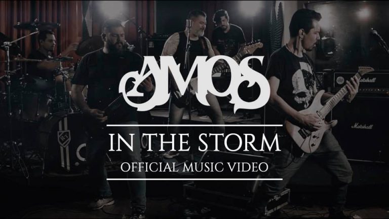 Amos retorna às atividades e lança live session de ‘In The Storm’