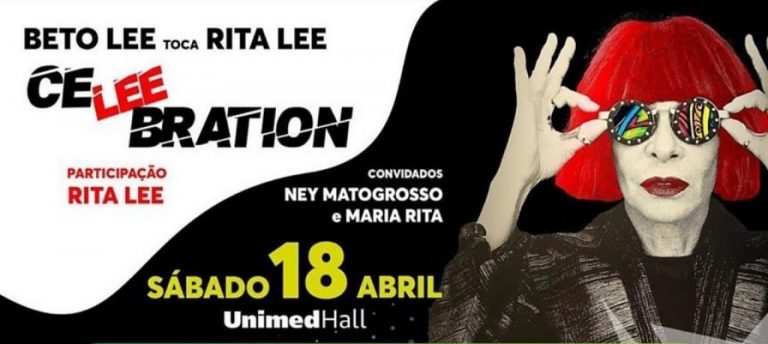 Rita Lee retorna aos palcos para única e exclusiva apresentação no show “CeLEEbration”, do filho Beto Lee
