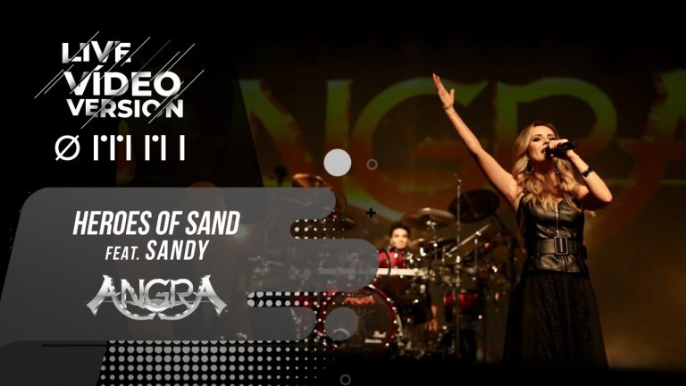 Angra lança vídeo de “Heroes of Sand” com participação de Sandy