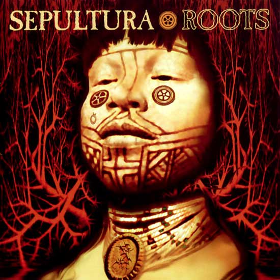 Sepultura levando brasilidades para o mundo com o icônico disco ‘ROOTS’,