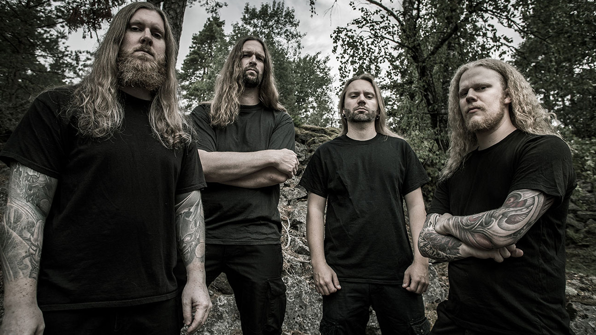 Ex up. Vomitory группа. Vomitory Юсси Линна.