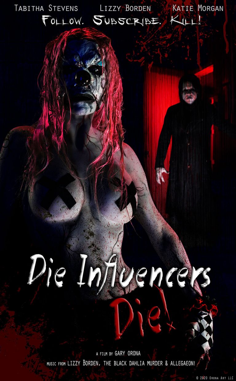 O vocalista anuncia a aparição no filme de terror, 'Die Influencers Die' - em streaming no Amazon Prime