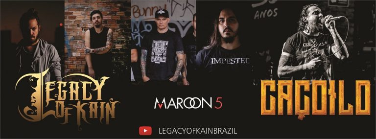 Legacy of Kain e Leandro Caçoilo juntos em versão do Maroon 5