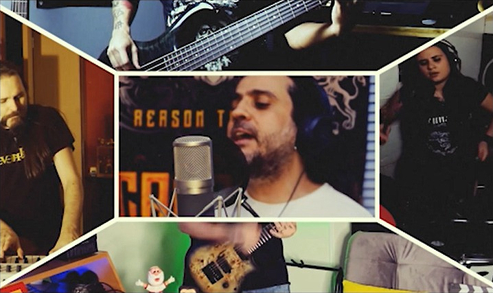 Leandro Caçoilo divulga vídeo inédito cantando “Better Without You” do Evanescence em uma collab com músicos do Metal nacional