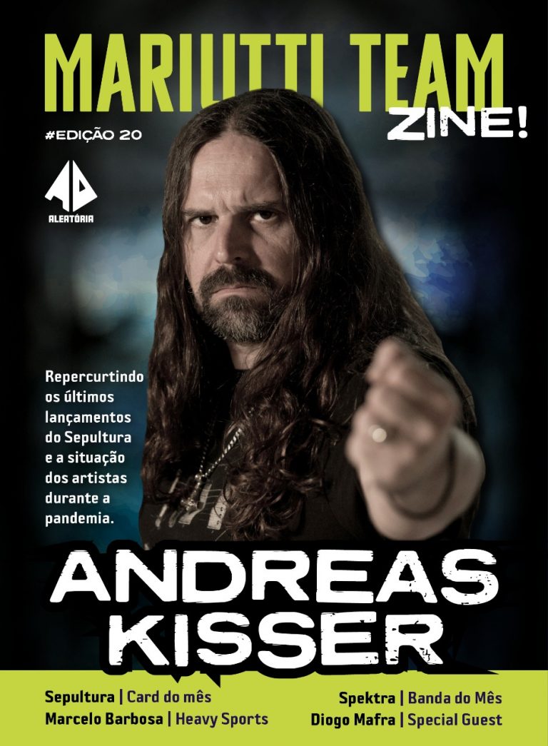 Revista conta com grande entrevista com o guitarrista do Sepultura e muito mais