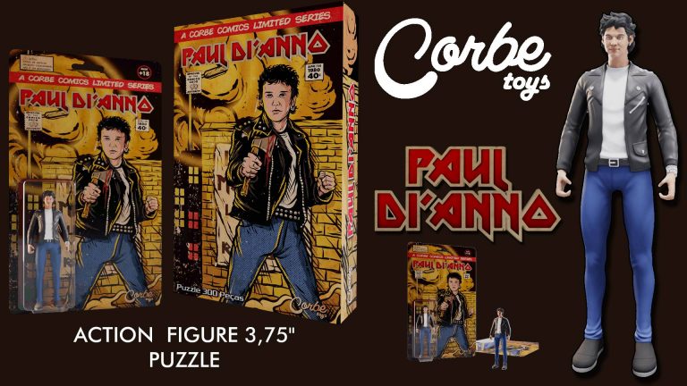 Corbe Toys lançará action figure de Paul Di’Anno