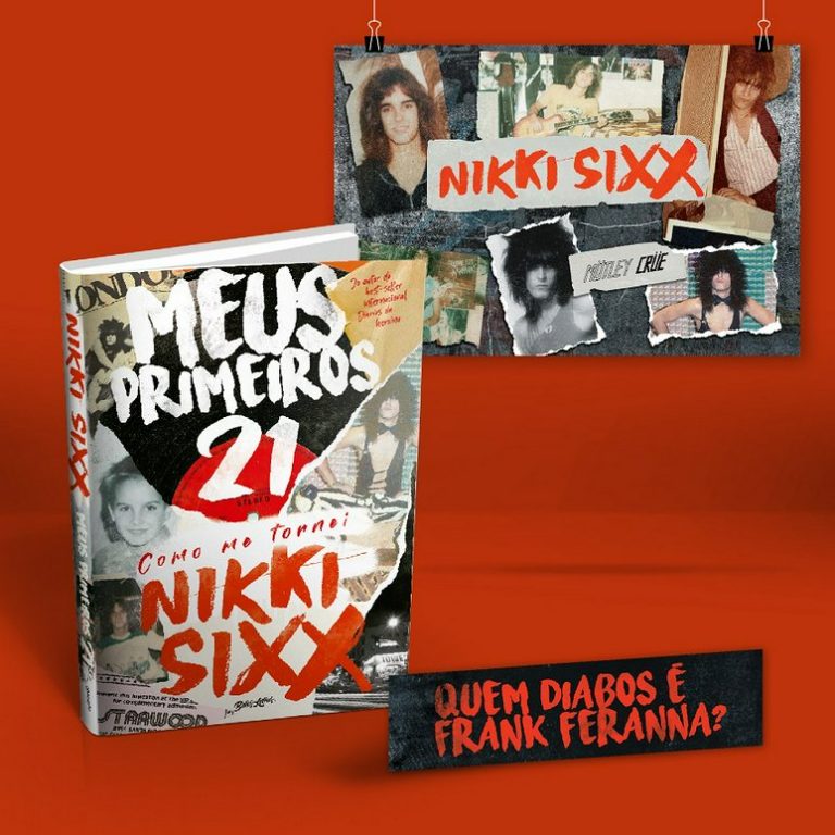 Novo livro de Nikki Sixx chega ao Brasil em português