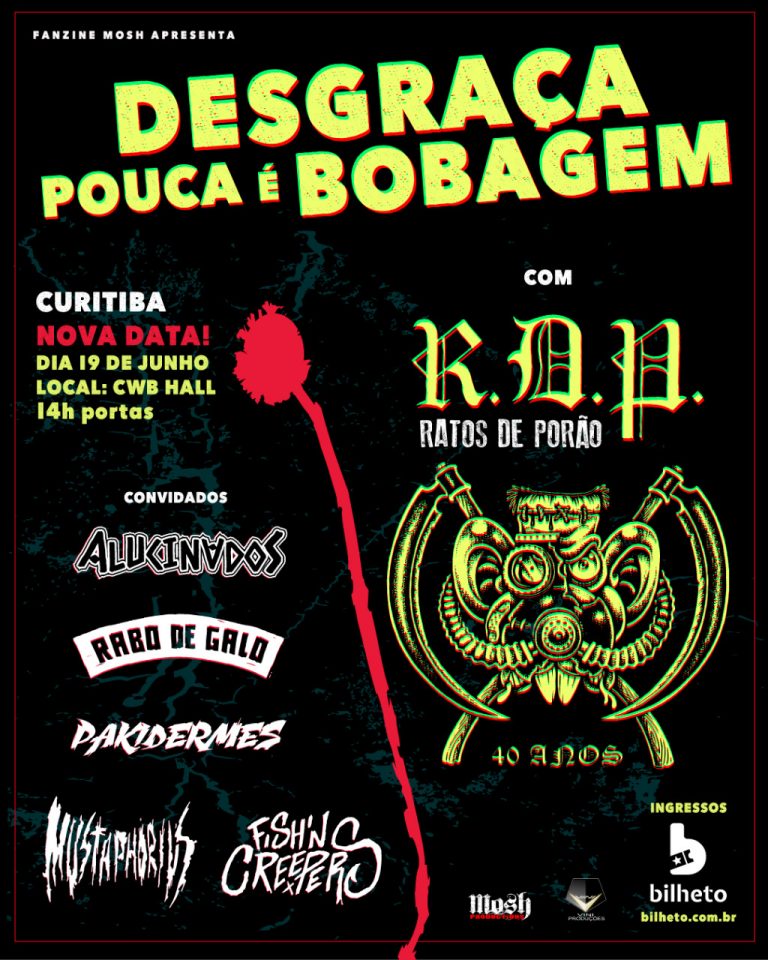 Show acontece em mais uma edição do festival Desgraça Pouca é Bobagem