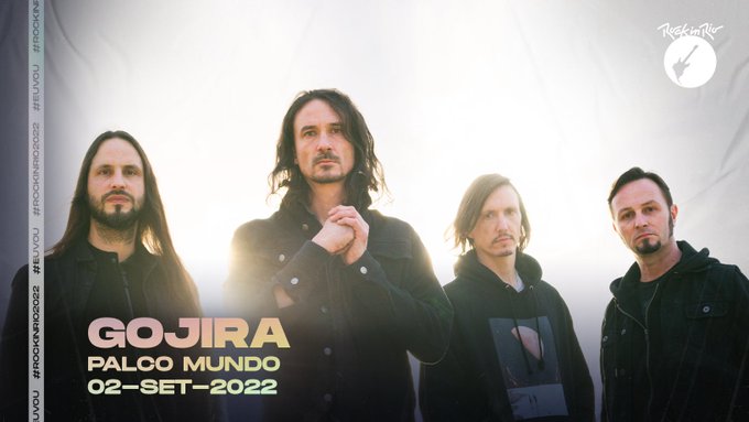 Gojira é anunciado como substituto do Megadeth no Rock in Rio
