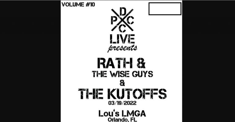 DCxPC Live Vol.10: selo lança nova compilação com as bandas Rath & The Wise Guys e The Kutoffs