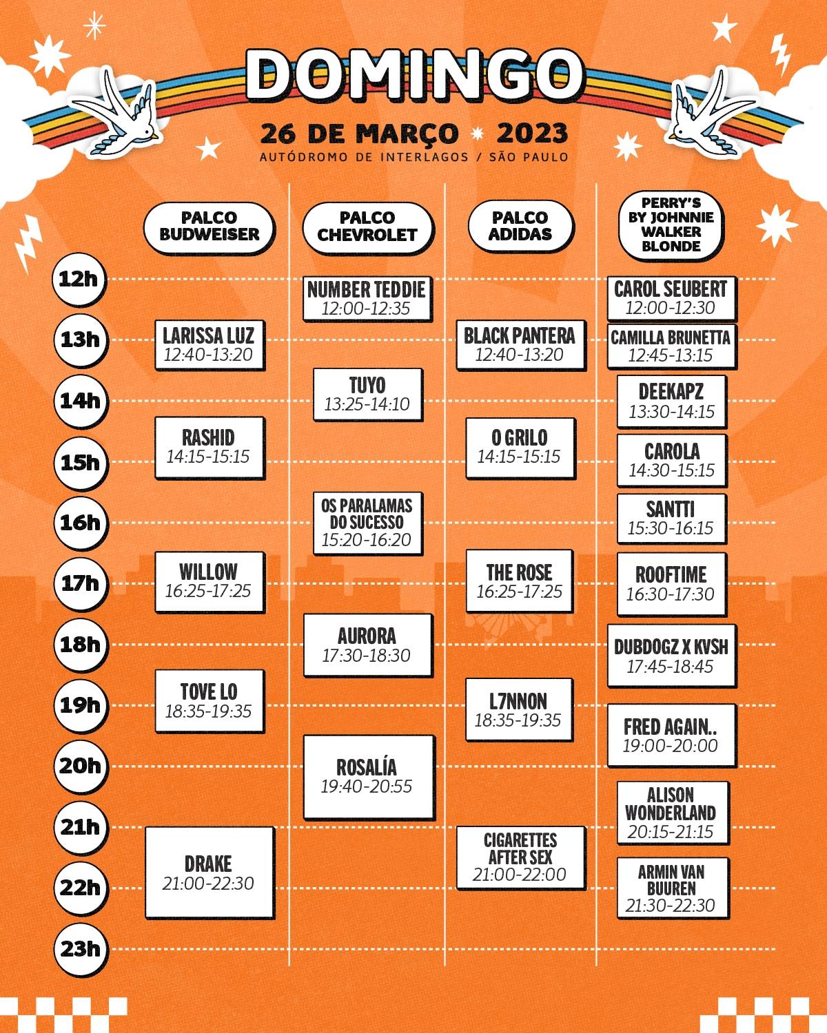 LOLLASCHEDULEDOMINGO Headbangers News