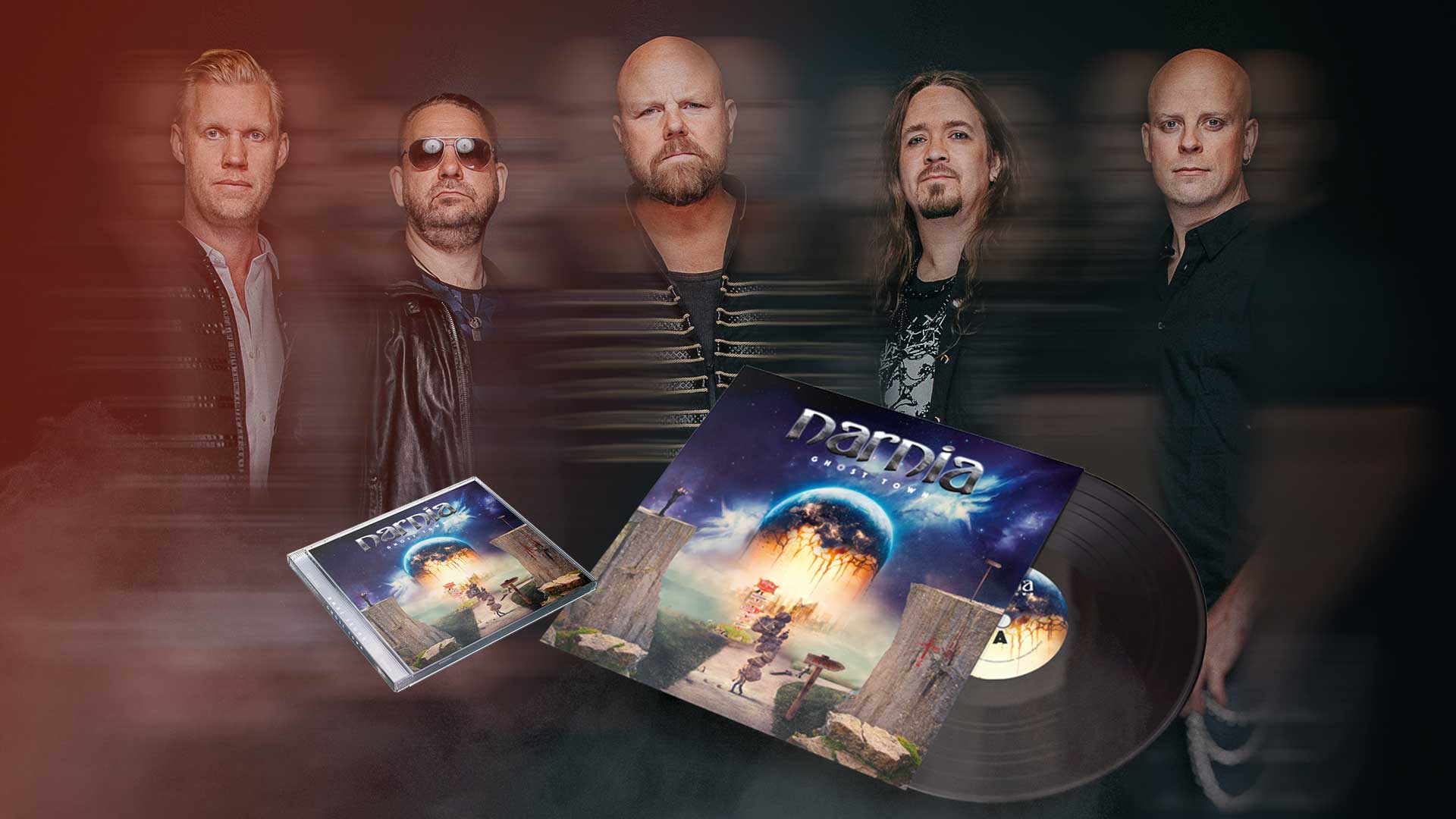Banda sueca Narnia lança seu nono álbum, ‘Ghost Town’