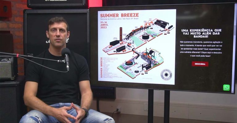 Podcast oficial do Summer Breeze traz Bruno Sutter falando sobre a experiência completa do festival
