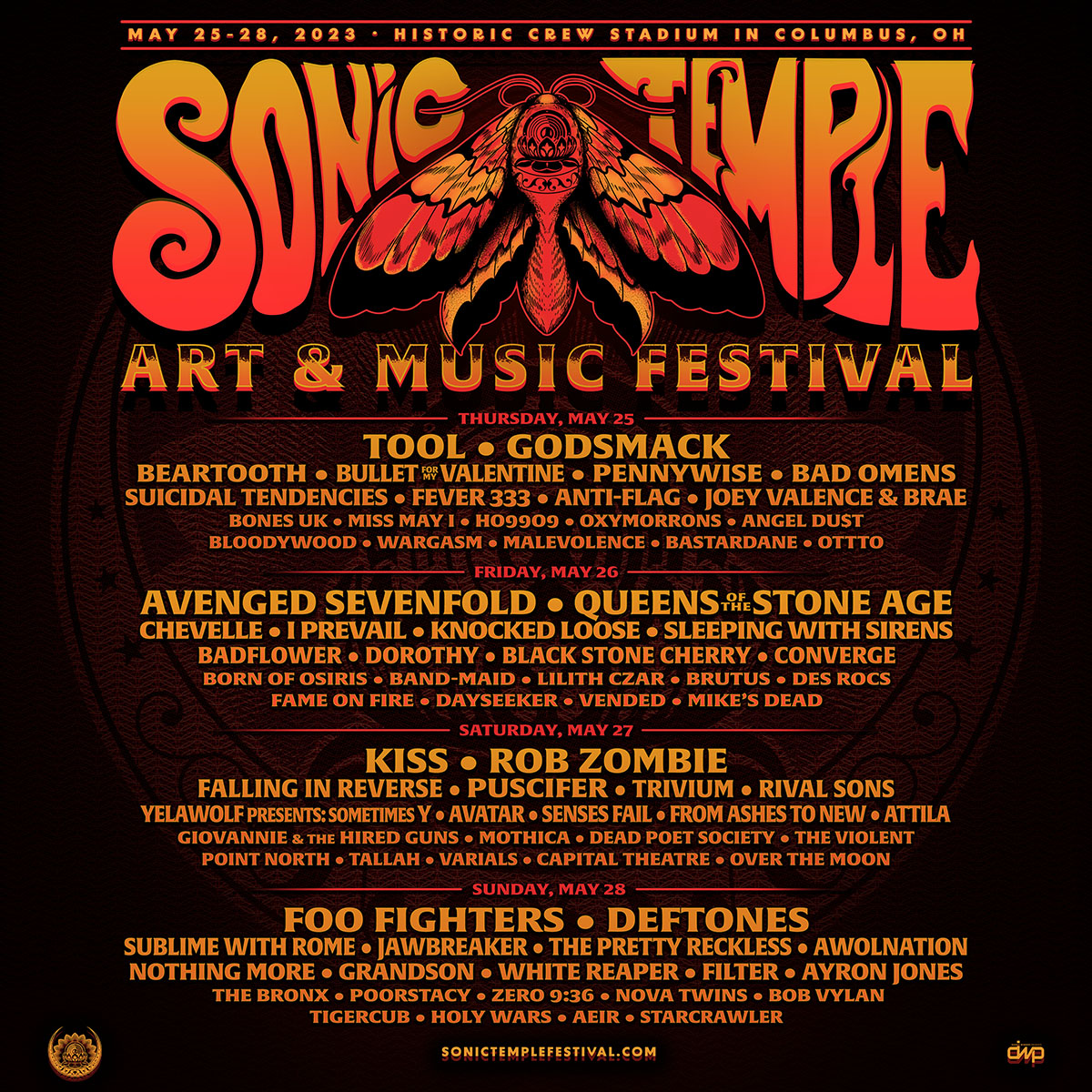 SONIC TEMPLE ART & MUSIC FESTIVAL retorna maior do que nunca em