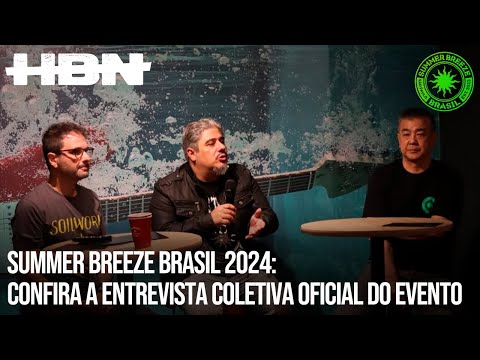 Entrevista coletiva oficial do Summer Breeze Brasil 2024