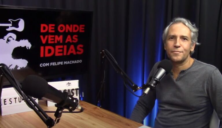 Felipe Machado entrevista o neurocientista Sidarta Ribeiro no podcast De Onde Vêm as Ideias