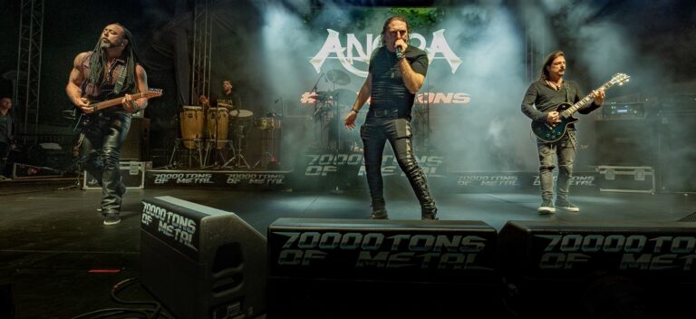 Angra grava apresentação histórica no cruzeiro 70000 Tons of Metal para DVD
