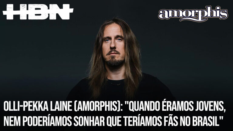 Olli-Pekka Laine (Amorphis): “Quando éramos jovens, nem poderíamos sonhar que teríamos fãs no Brasil”