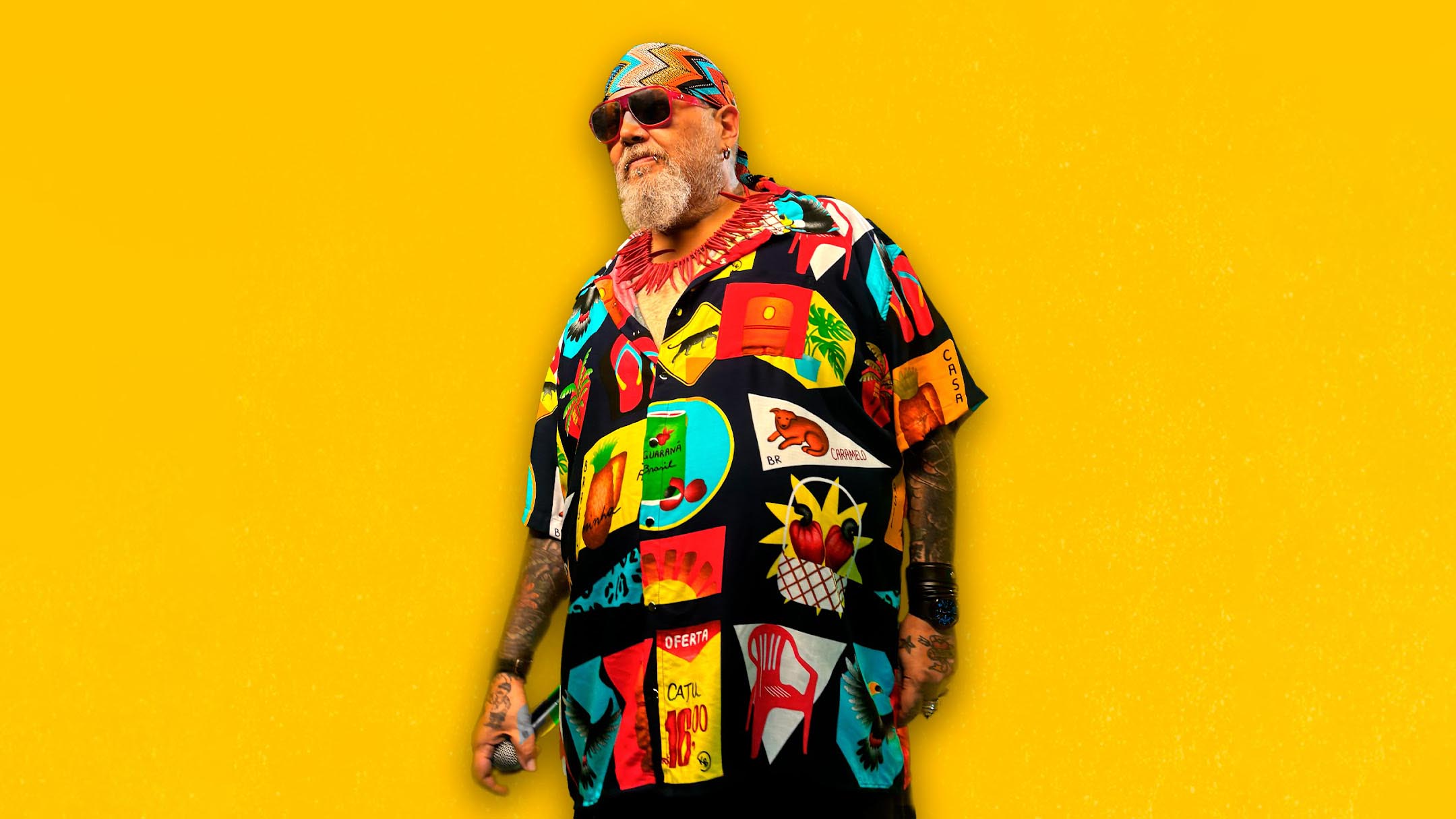 João Gordo lança versão punk rock de clássico de Caetano Veloso