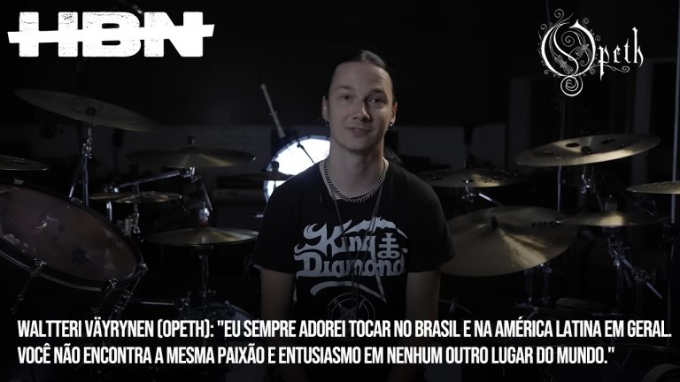 Waltteri Väyrynen (Opeth): “Eu sempre adorei tocar no Brasil e na América Latina em geral. Você não encontra a mesma paixão e entusiasmo em nenhum outro lugar do mundo.”