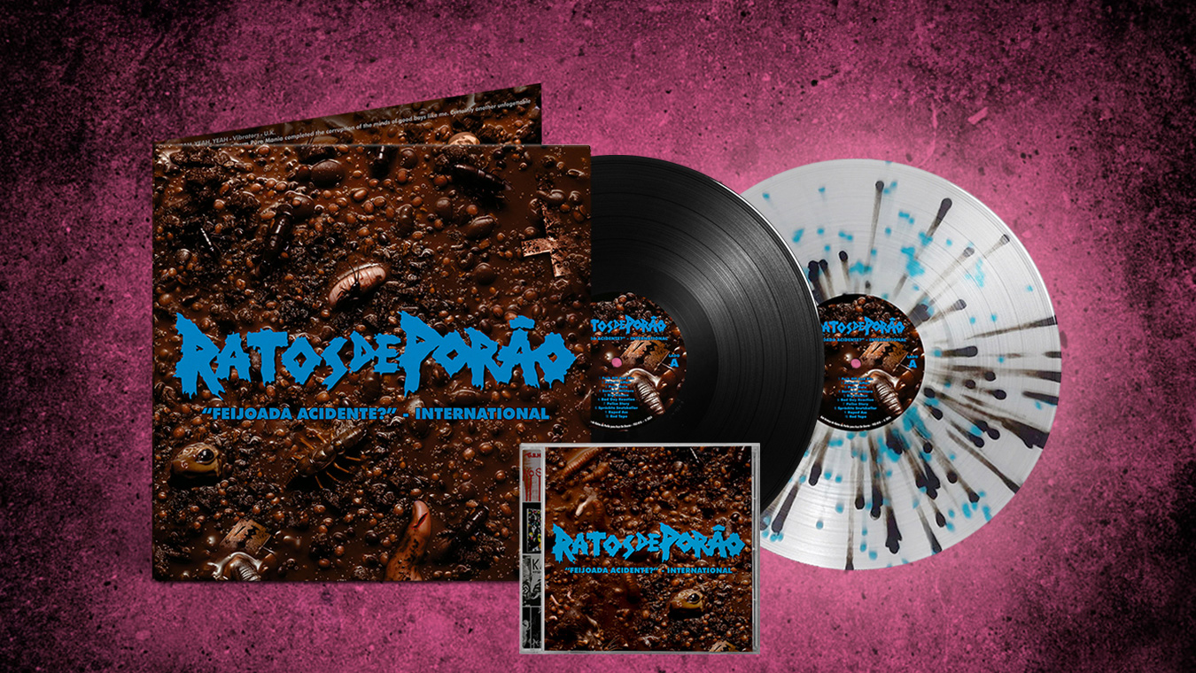 Ratos de Porão: Fuzz On Discos lança ‘”Feijoada Acidente?” – International’ em vinil