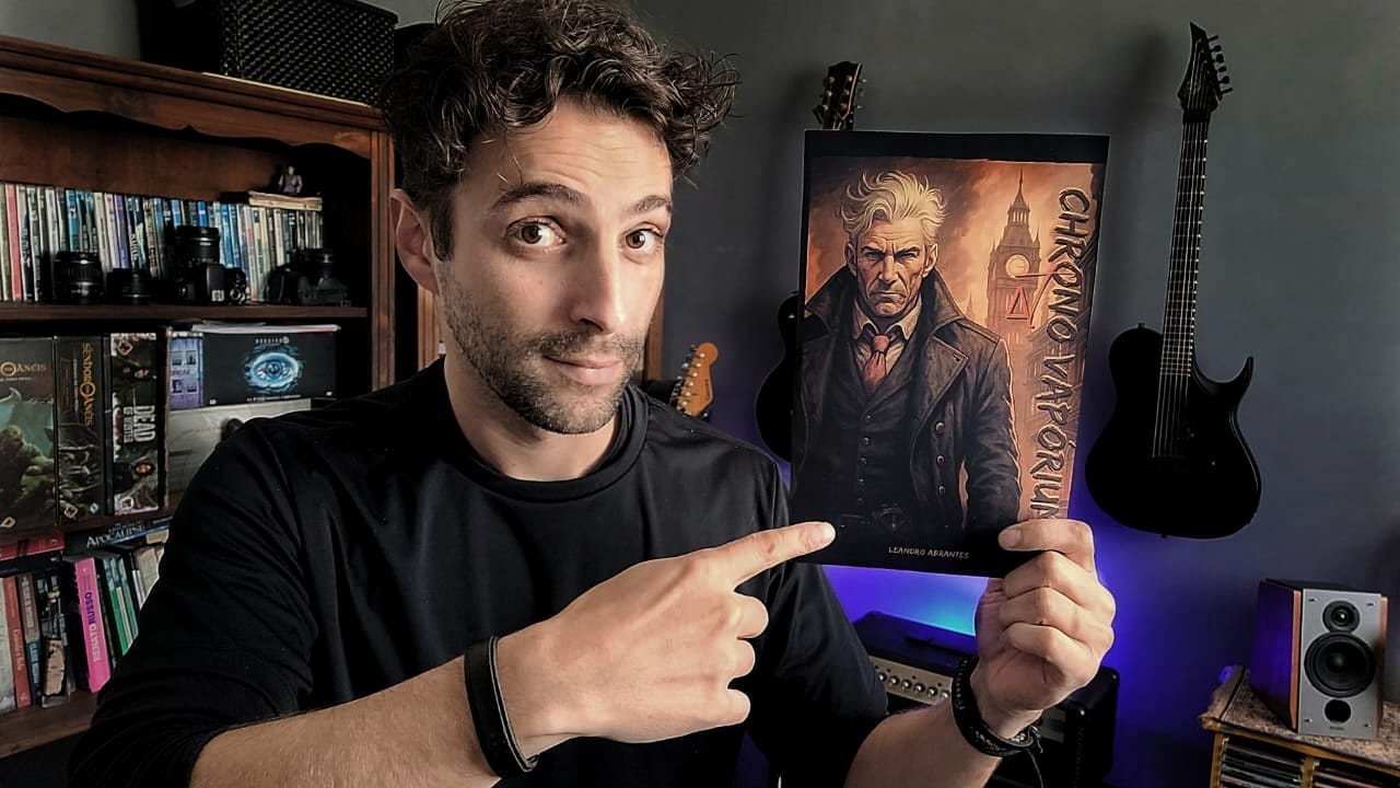 Leandro Abrantes lança o single e HQ “Chrono Vapórium ΔT” com participação de João Noleto da Vocifer