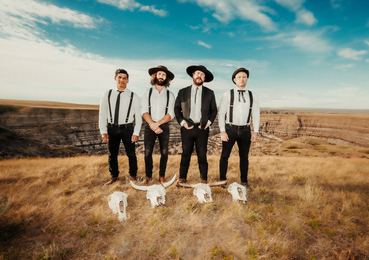 The Dead South, folk/bluegrass do Canadá, se apresenta essa semana no Brasil