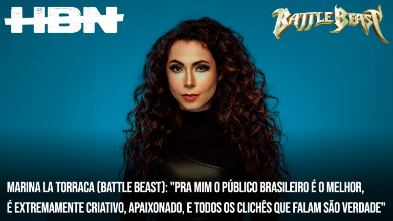 Marina La Torraca (Battle Beast): “Pra mim o público brasileiro é o melhor, é extremamente criativo, apaixonado, e todos os clichês que falam são verdade”