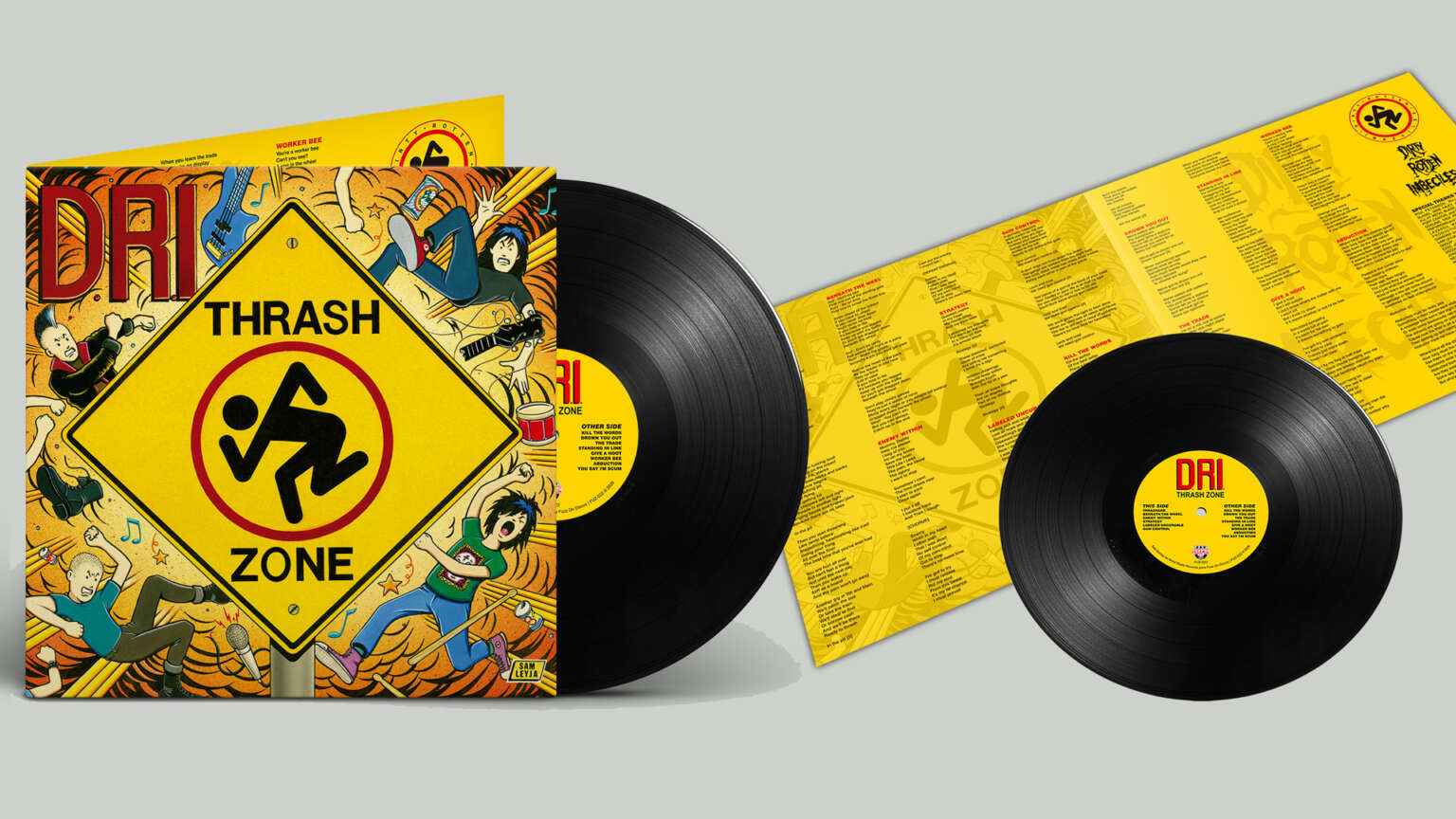 D.R.I.: 'Thrash Zone' ganha relançamento em vinil pela Fuzz On