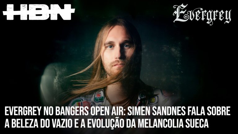 Evergrey no Bangers Open Air: Simen Sandnes fala sobre a beleza do vazio e a evolução da melancolia sueca