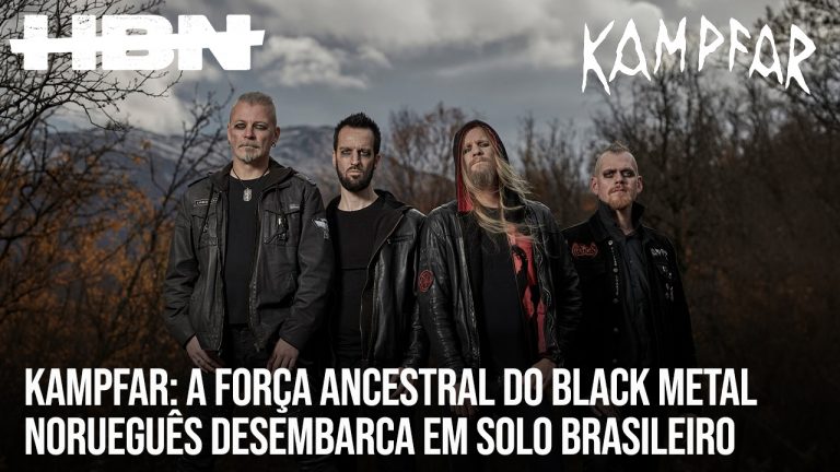 Kampfar: A força ancestral do black metal norueguês desembarca em solo brasileiro