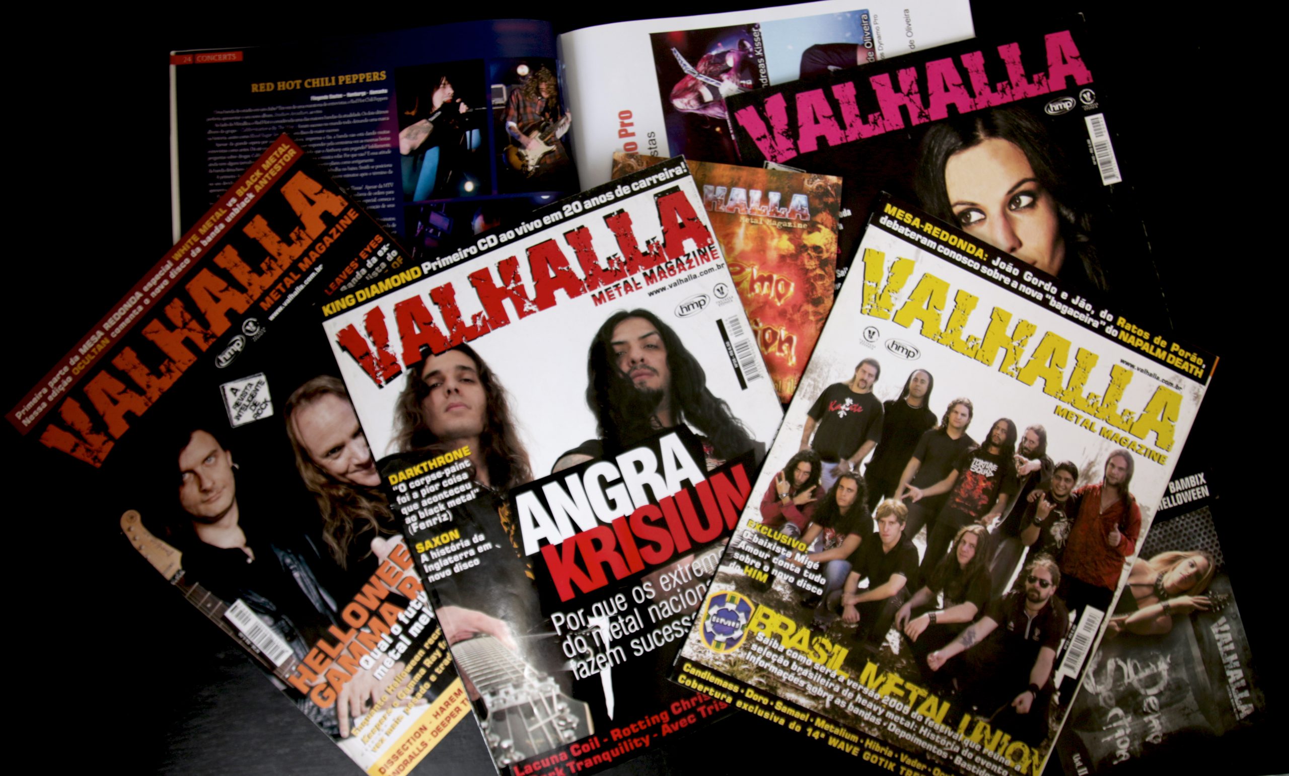 Revista Valhalla celebra 30 anos do lançamento de sua primeira edição e lança canal no Youtube