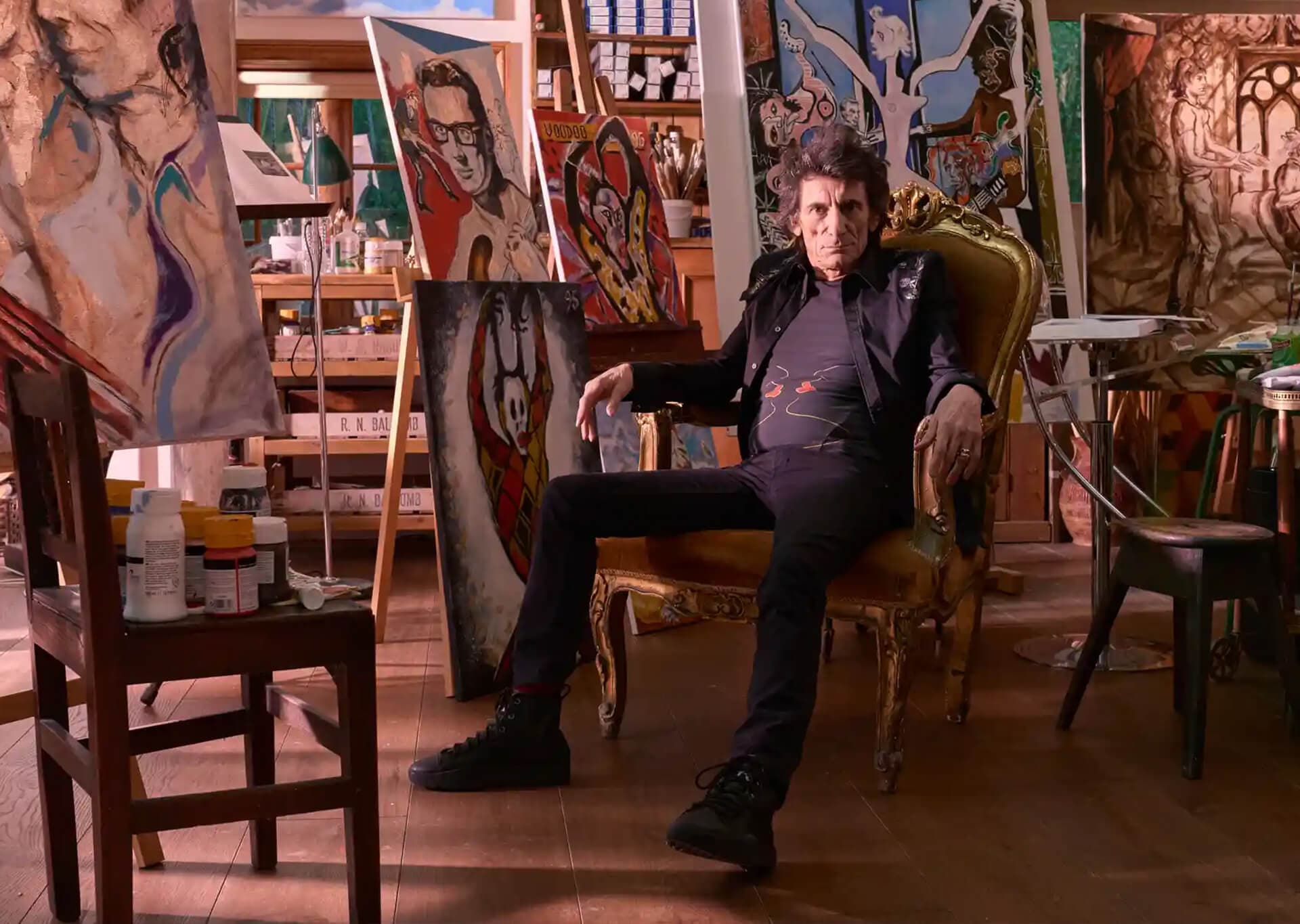 Ronnie Wood traz turnê Fearless a São Paulo com participação de Imelda May